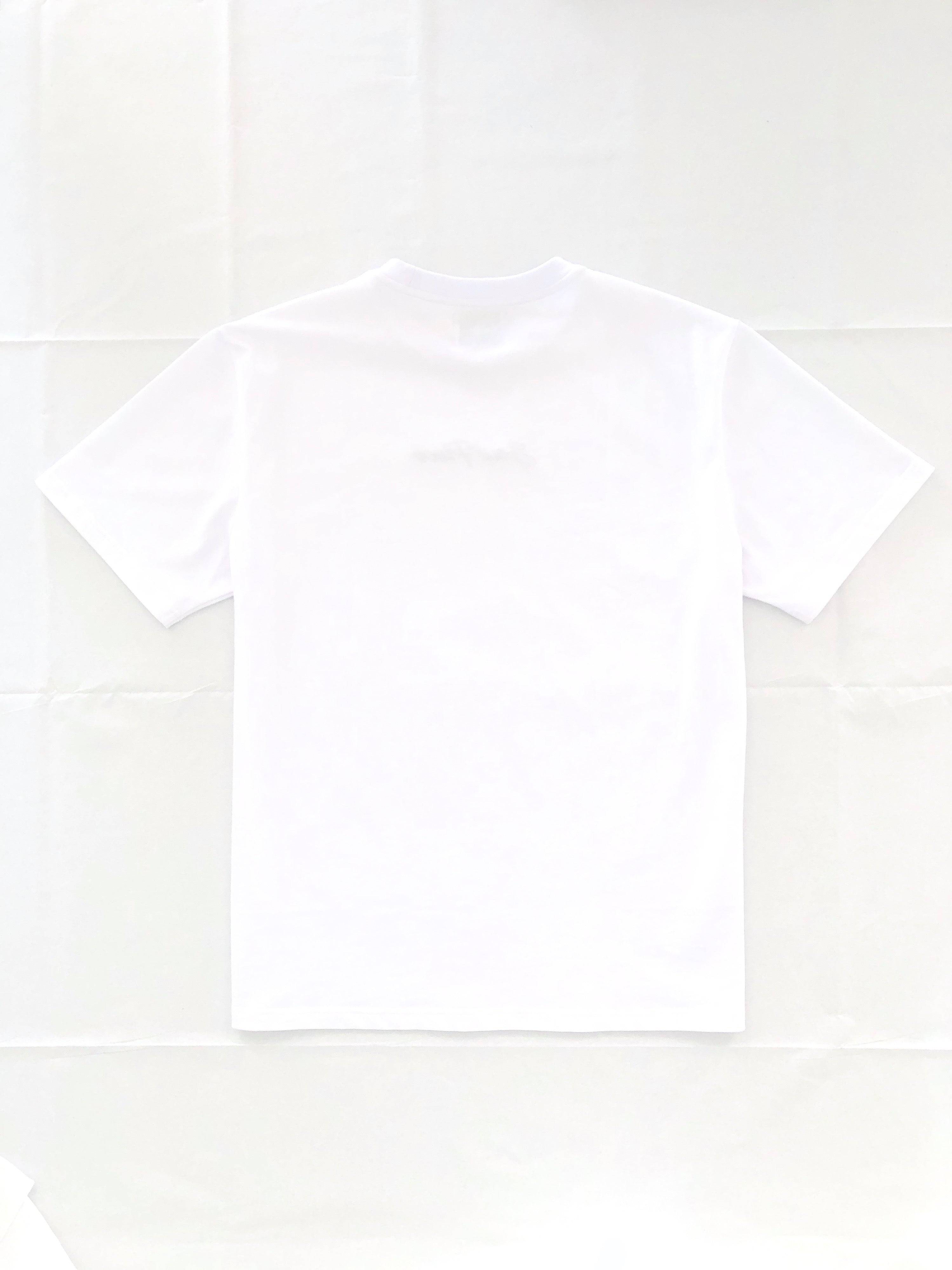 PLATINUM 3D EMBROIDERY T-SHIRT WHITE