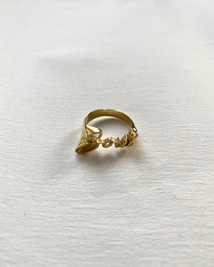 SOUL RING 14K GOLD